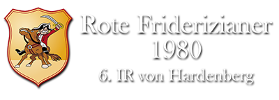 Rote Friderizianer - 6. IR von Hardenberg